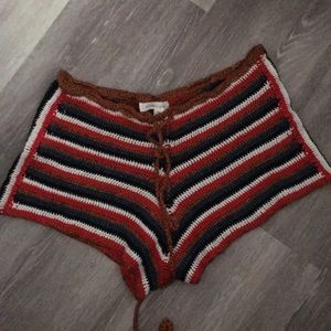 Crochet shorts